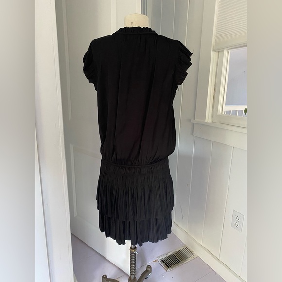 Current Air Black Ruffled Mini Dress - Picture 3 of 3